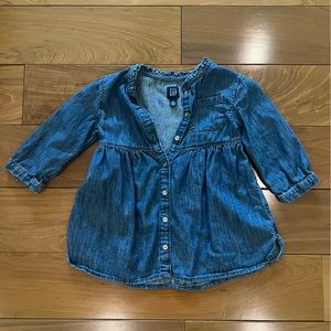 Adorable Toddler Girl Gap Jean Dress - Sz 2